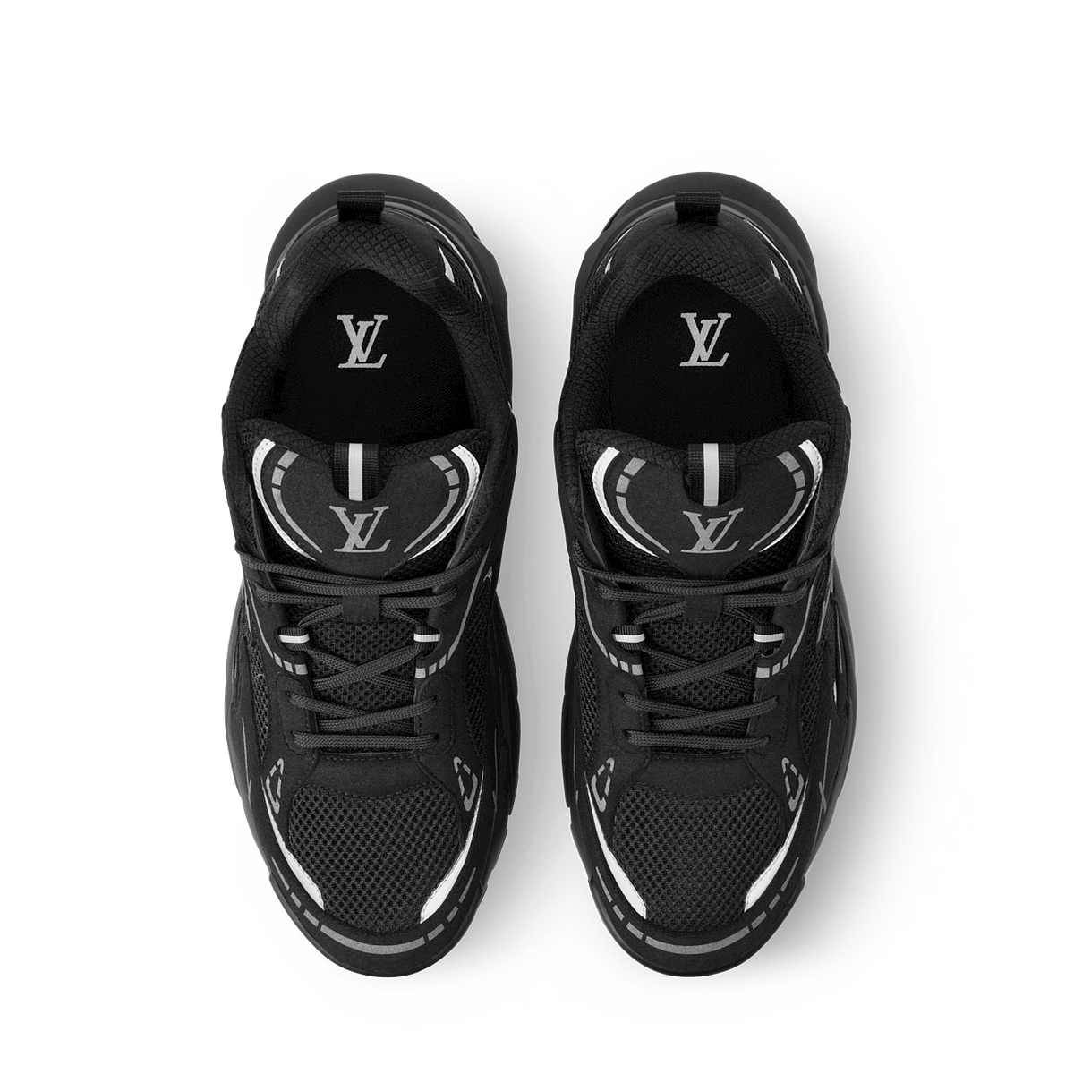 Louis Vuitton TATIC KNIT Sneakers Black