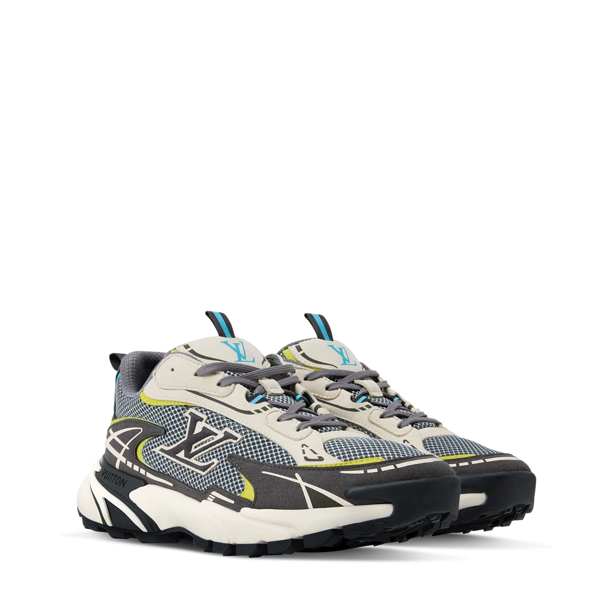 Louis Vuitton TATIC KNIT Sneakers Anthracite