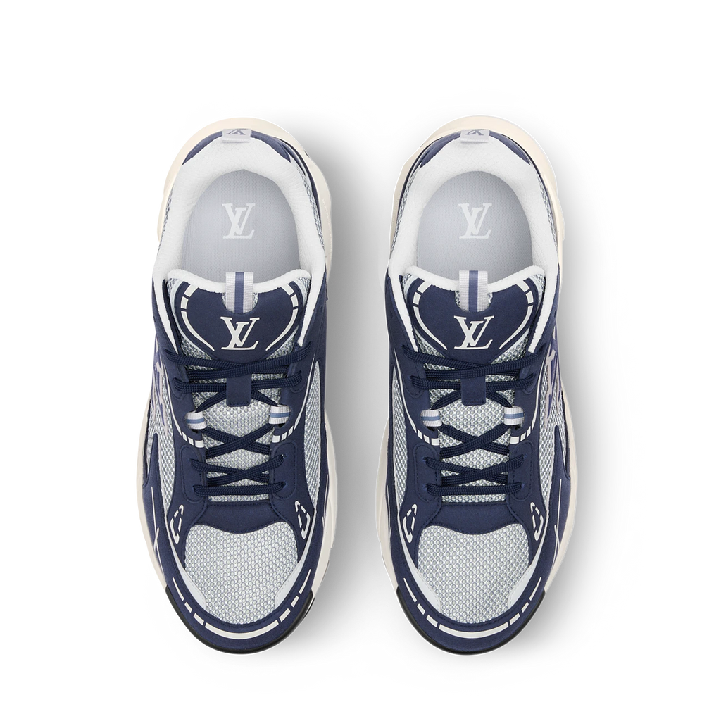 Louis Vuitton TATIC KNIT Sneakers Sea blue