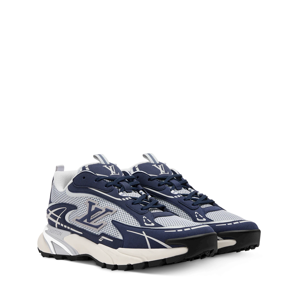Louis Vuitton TATIC KNIT Sneakers Sea blue