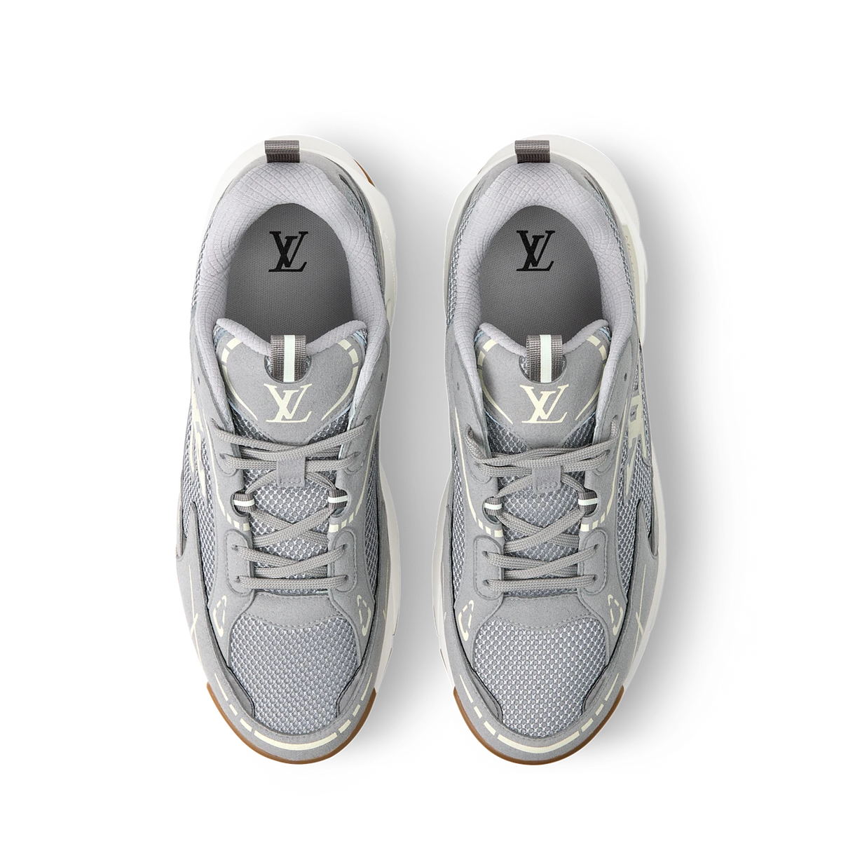 Louis Vuitton TATIC KNIT Sneakers Gris