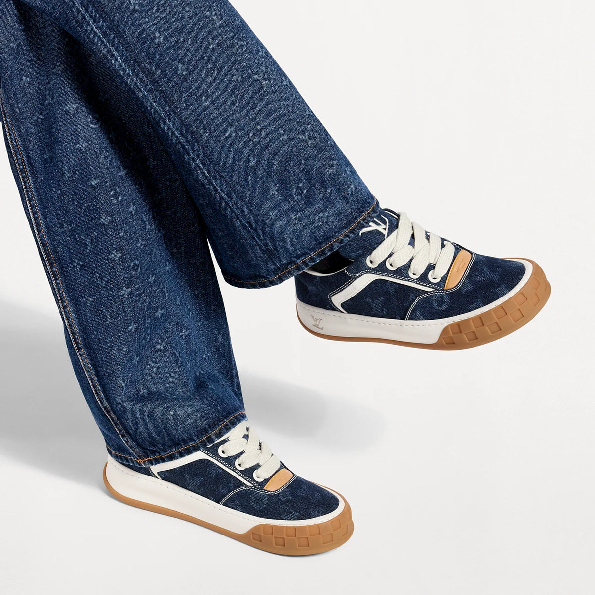 Louis Vuitton TILTED Sneakers Sea blue