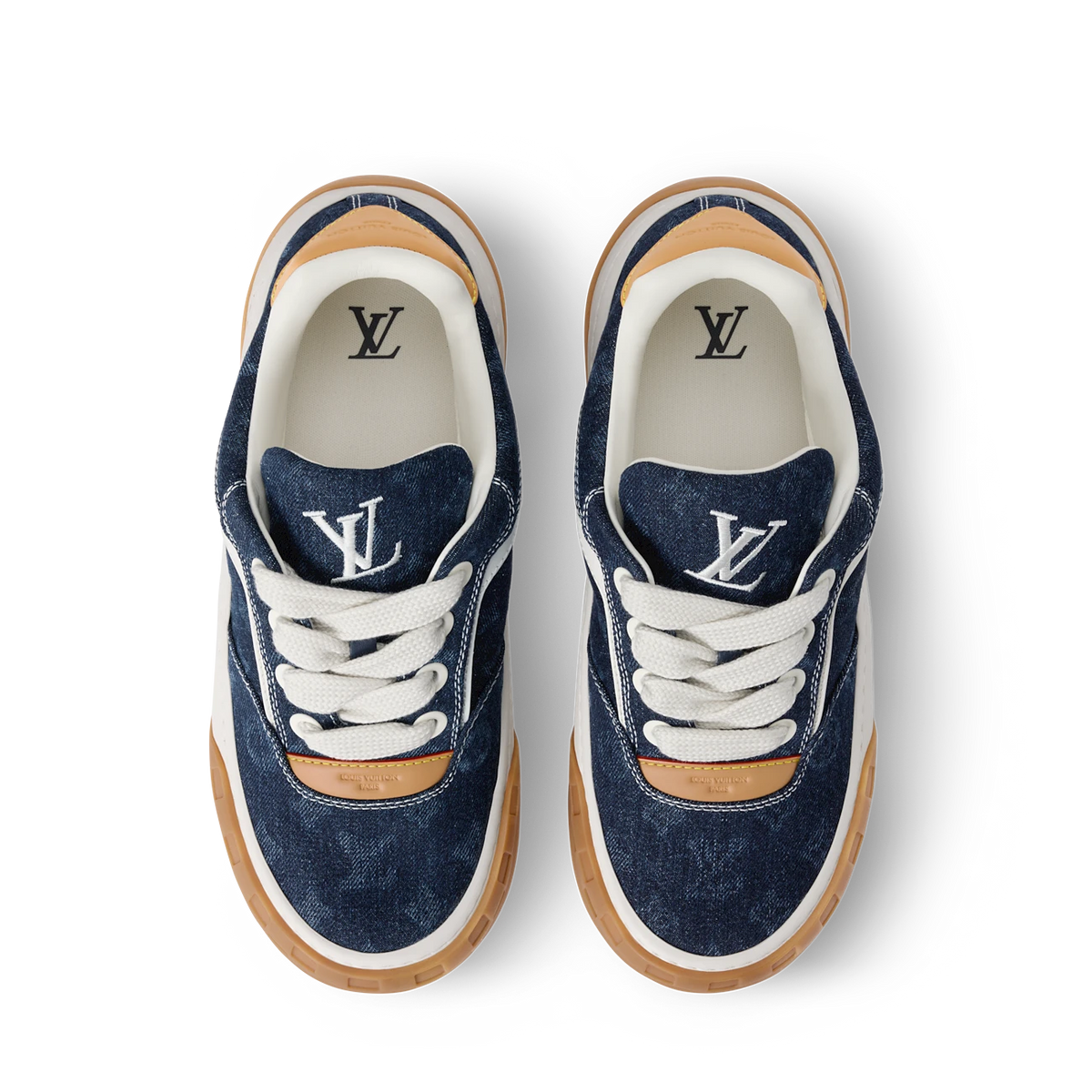 Louis Vuitton TILTED Sneakers Sea blue