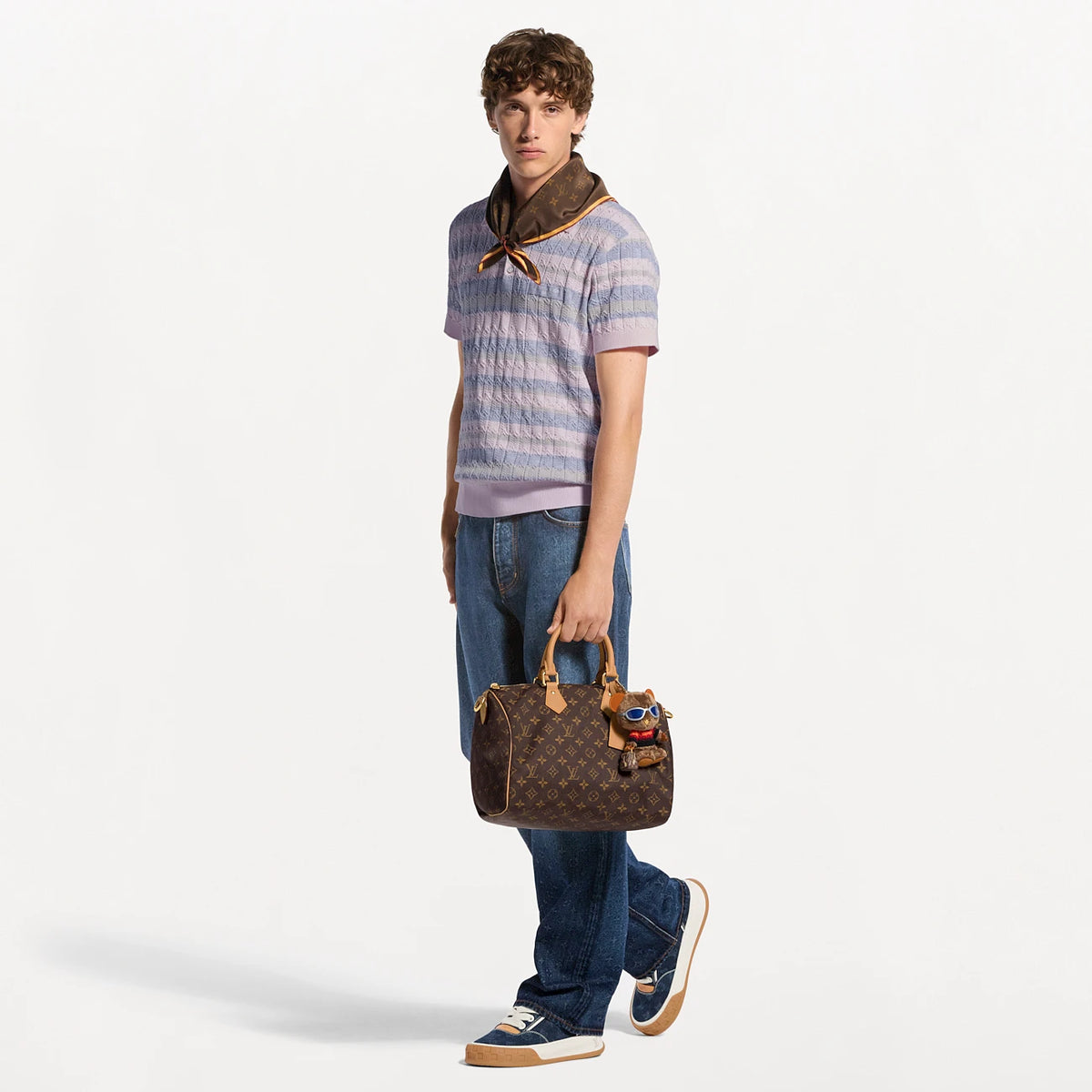 Louis Vuitton TILTED Sneakers Sea blue