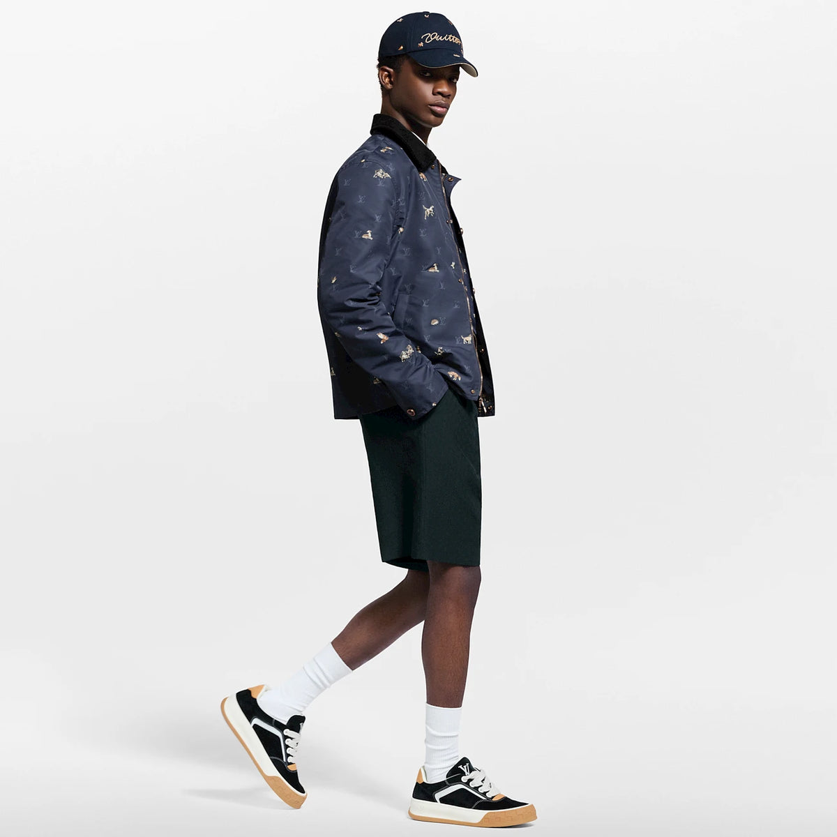 Louis Vuitton TILTED Sneakers Black