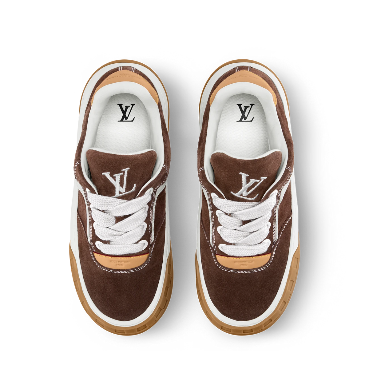 Louis Vuitton TILTED Sneakers Chestnut