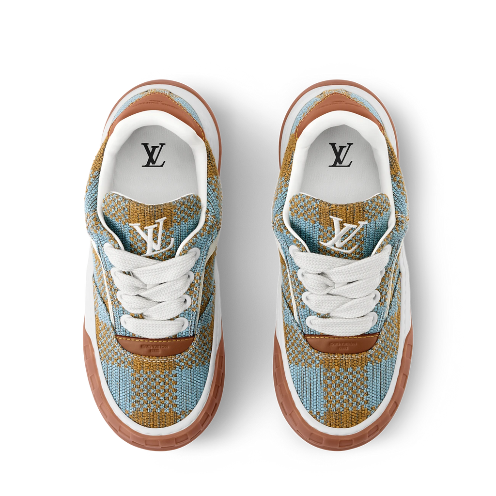 Louis Vuitton TILTED Sneakers Sea blue