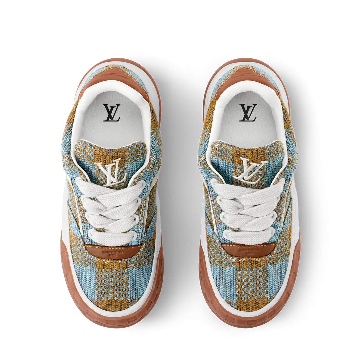 Louis Vuitton TILTED Sneakers Sea blue