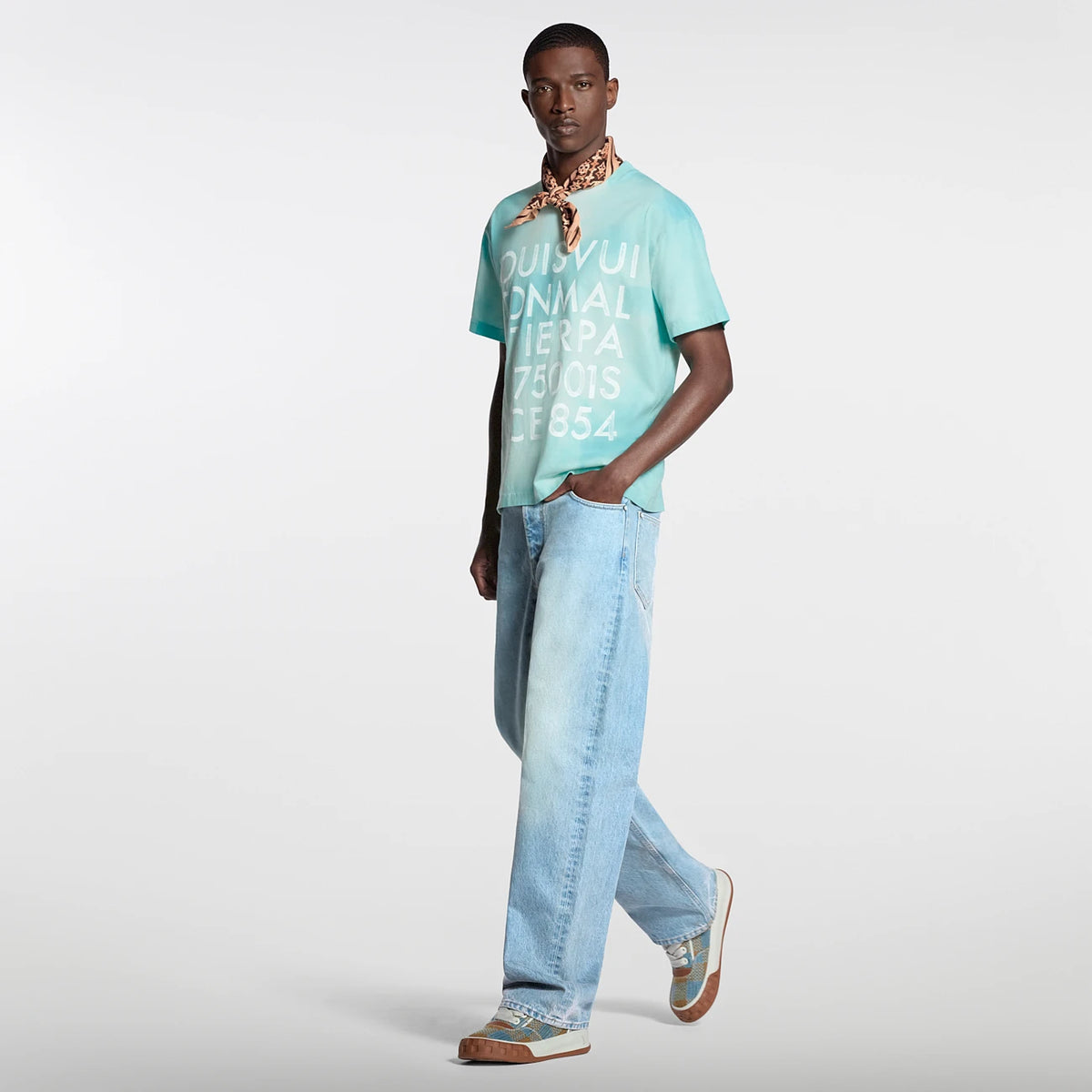 Louis Vuitton TILTED Sneakers Sea blue