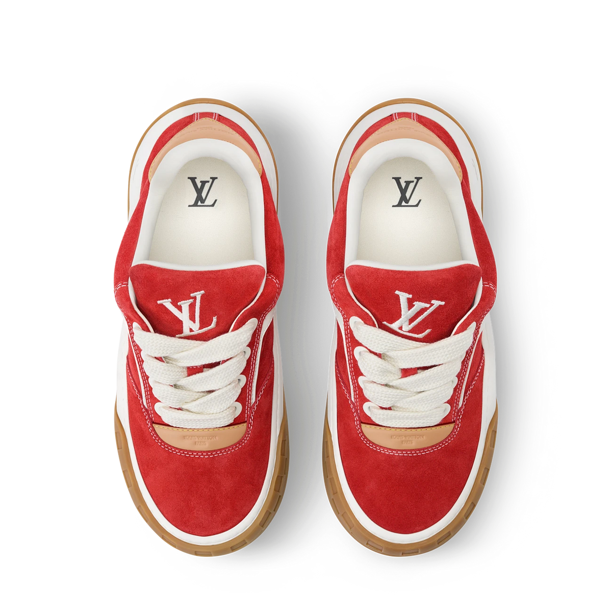 Louis Vuitton TILTED Sneakers ROUGE