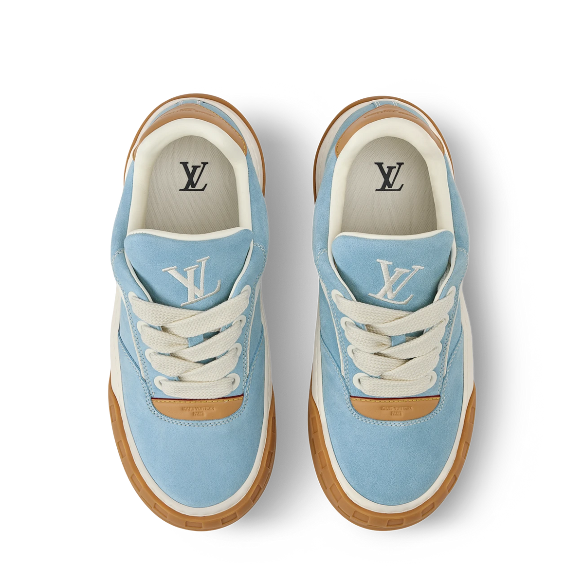 Louis Vuitton TILTED Sneakers Sea blue