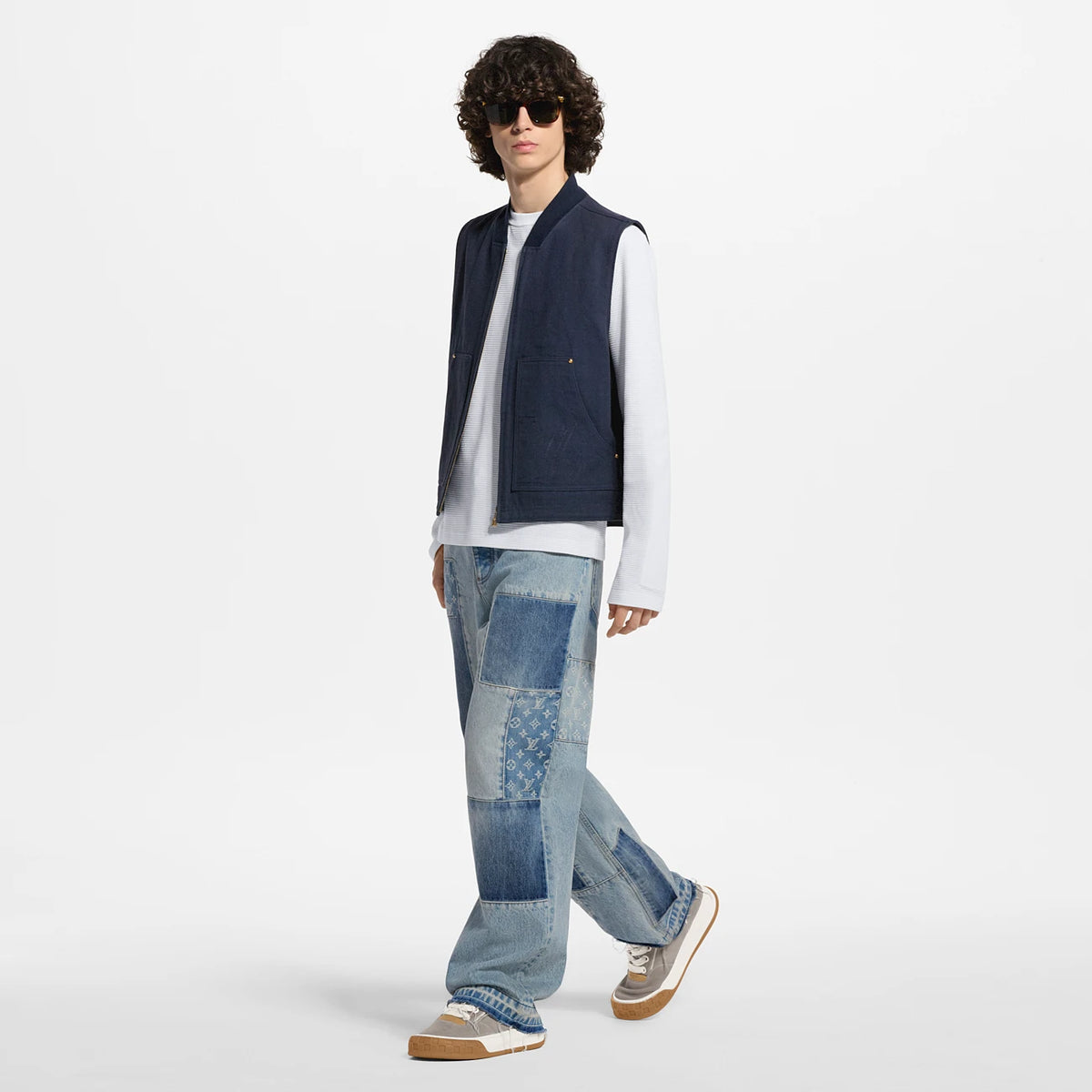 Louis Vuitton TILTED Sneakers Gris
