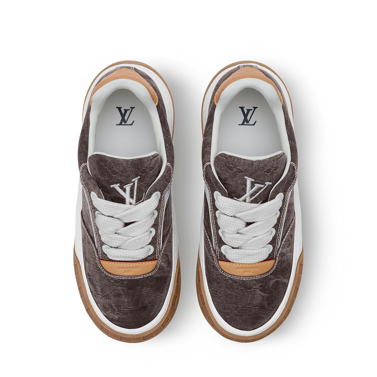 Louis Vuitton TILTED Sneakers Chestnut