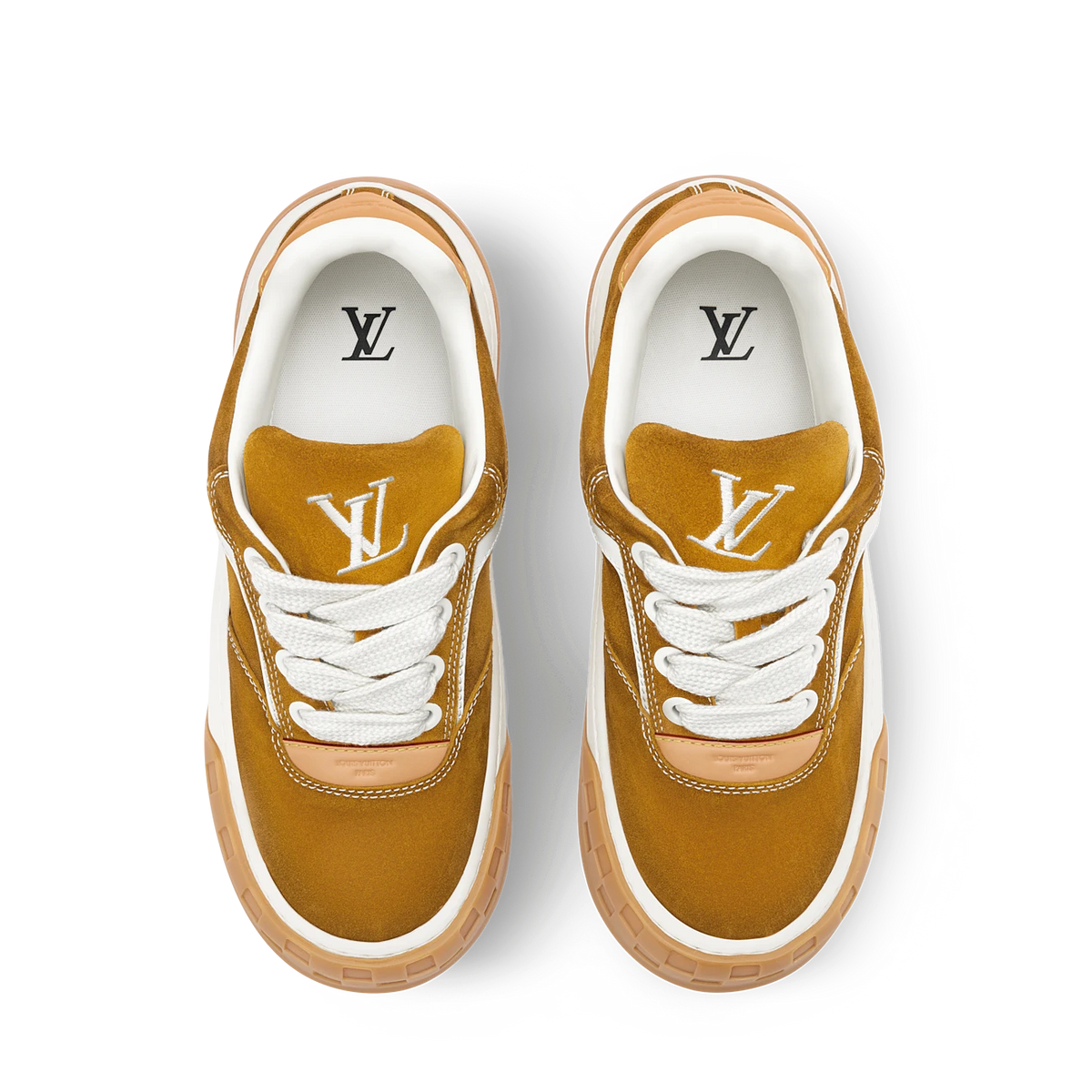 Louis Vuitton TILTED Sneakers COGNAC