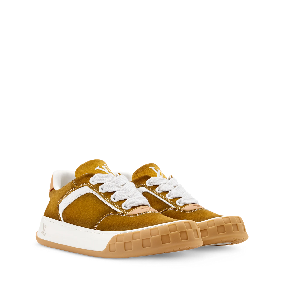 Louis Vuitton TILTED Sneakers COGNAC