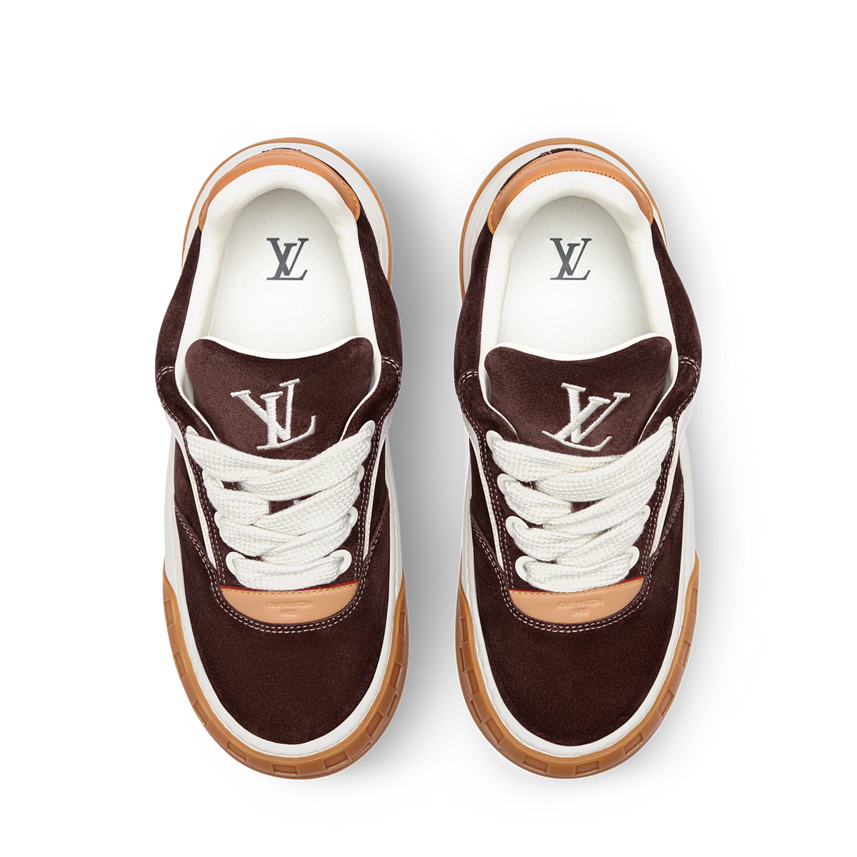 Louis Vuitton TILTED Sneakers Chestnut