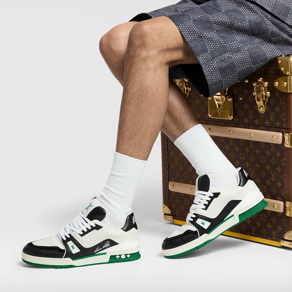 Louis Vuitton TRAINER Green