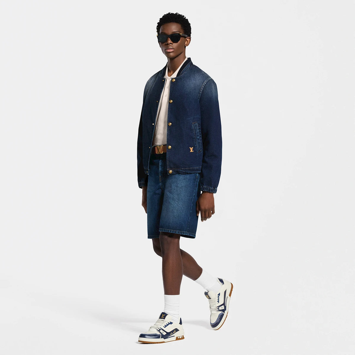 Louis Vuitton TRAINER Marine