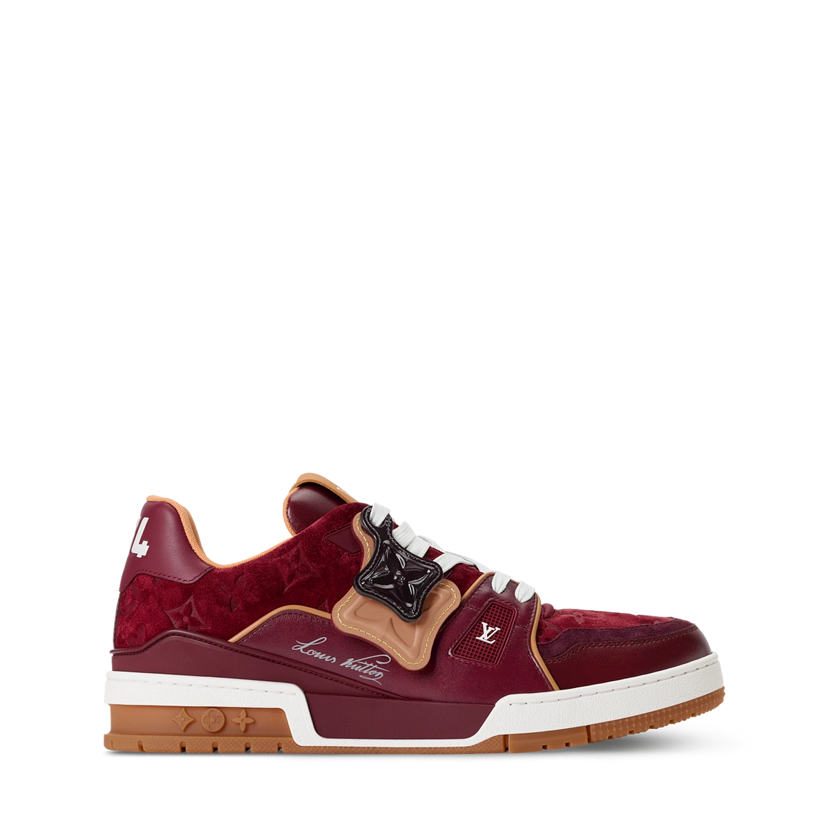 Louis Vuitton TRAINER Sneakers Bordeaux