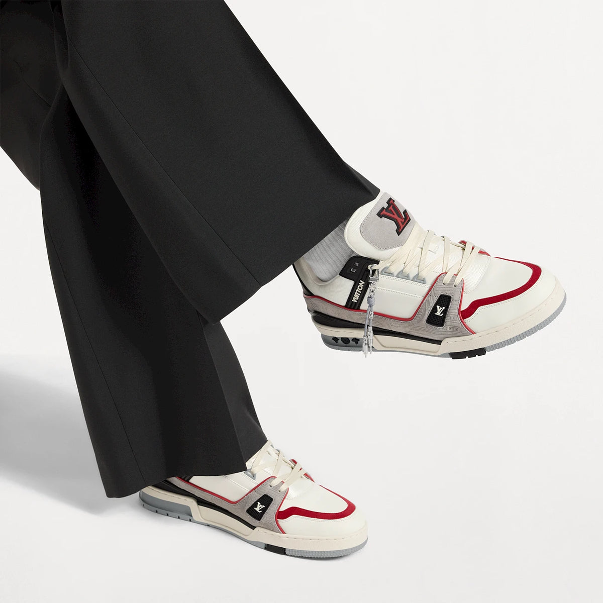 Louis Vuitton TRAINER  Blanc Gris
