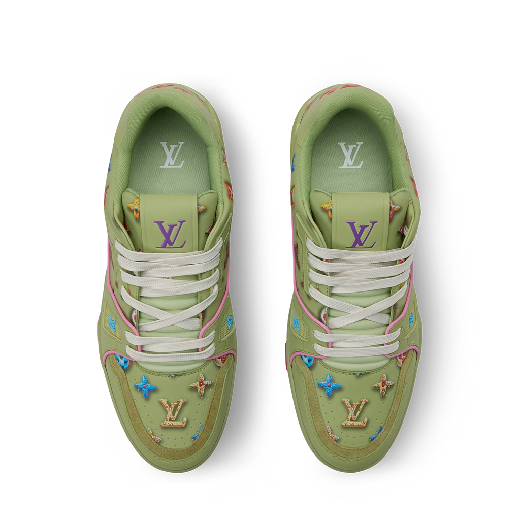 Louis Vuitton TRAINER Green