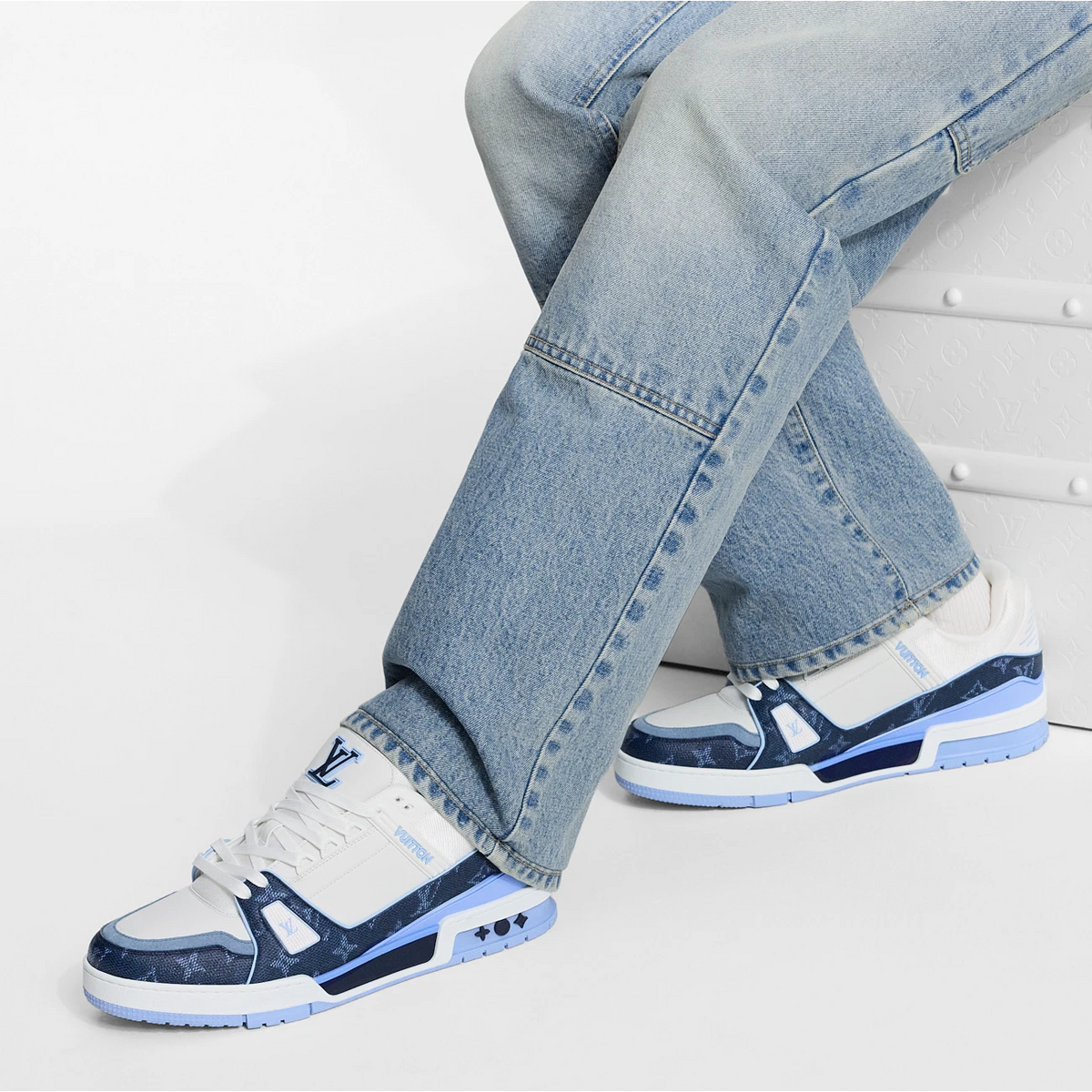 Louis Vuitton TRAINER Marine