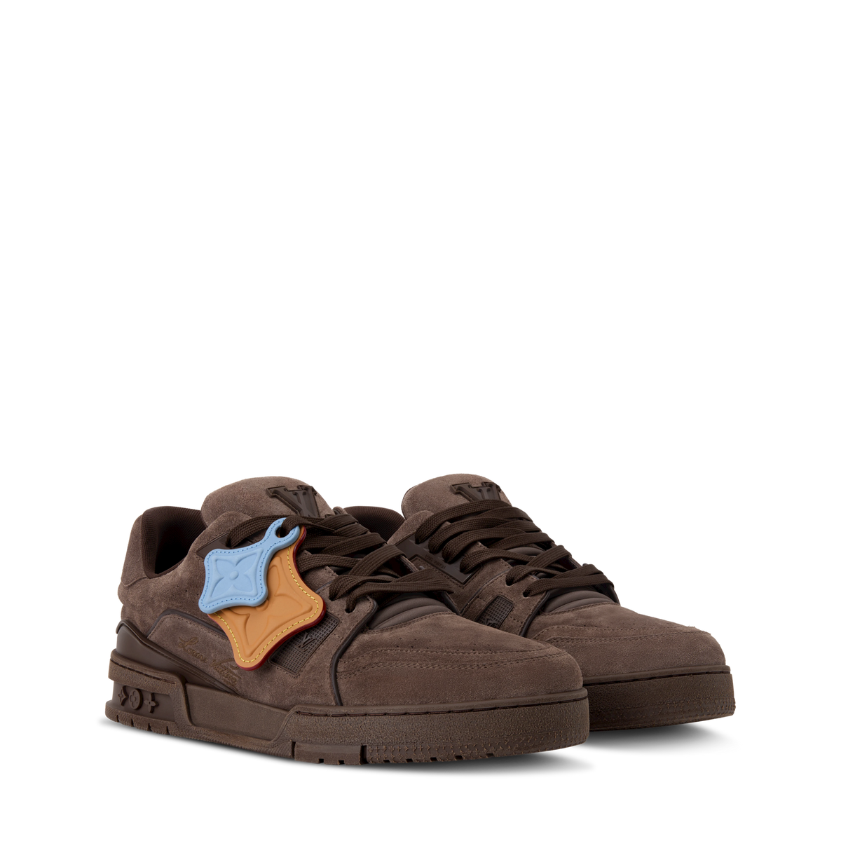 Louis Vuitton DISTRESSED Sneakers Chestnut